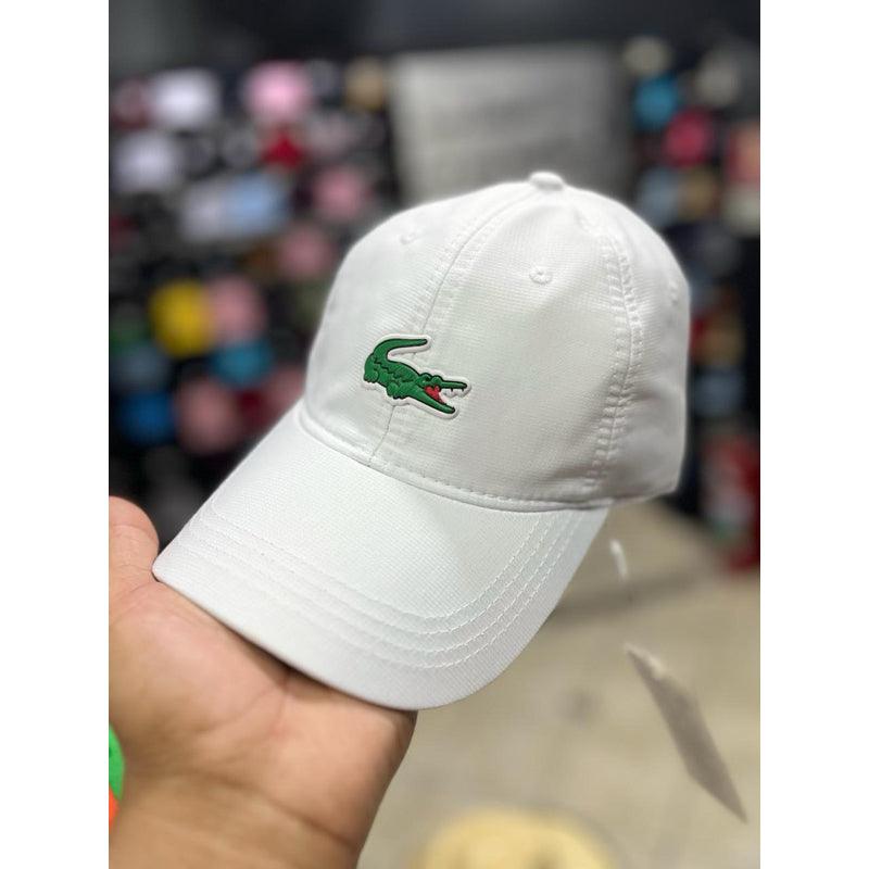 BONÉ LACOSTE CROC "White"