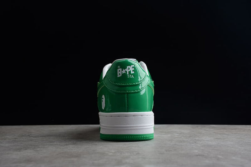 A Bathing Ape Bape Sta Low Green 