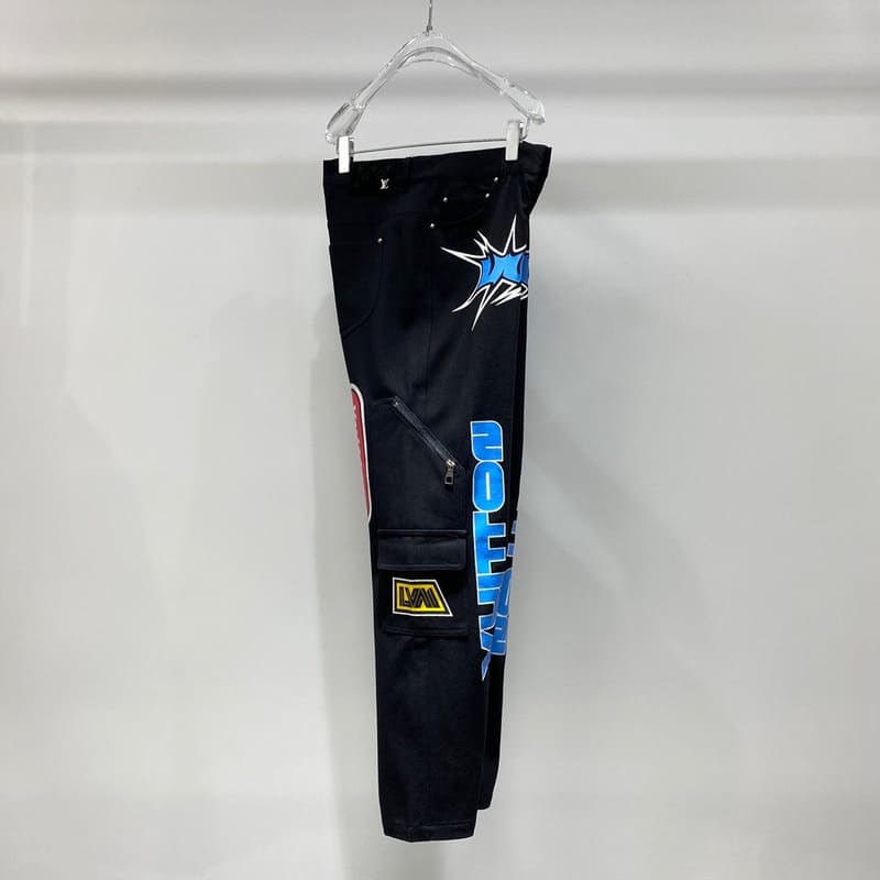 Calça Louis Vuitton Printed Denim