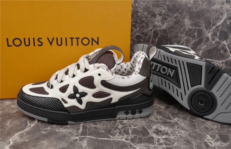 Louis Vuitton LV Skate Sneaker Gray White 