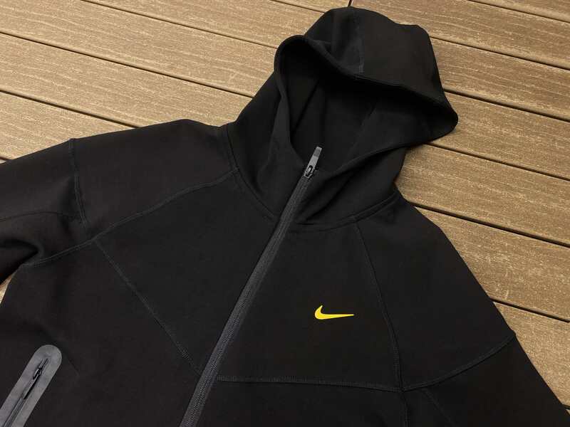 Nike x NOCTA Tech Fleece Black Pant Set 