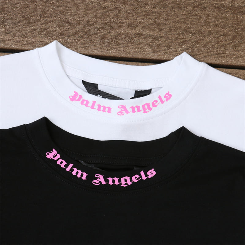 Camiseta Palm Angels Double Logo Oversized