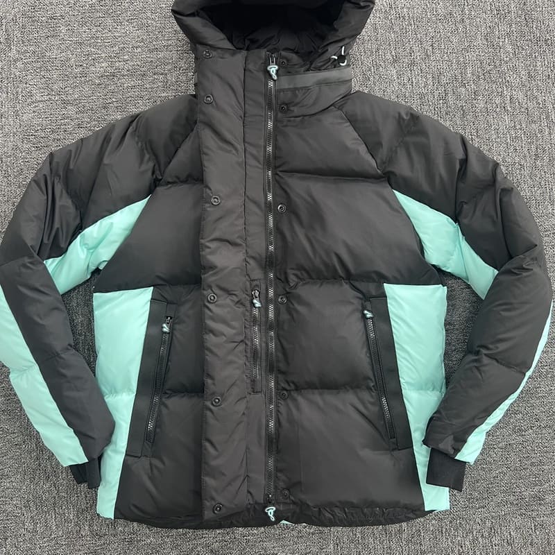 Synaworld Puffer Jacket Black/Blue 