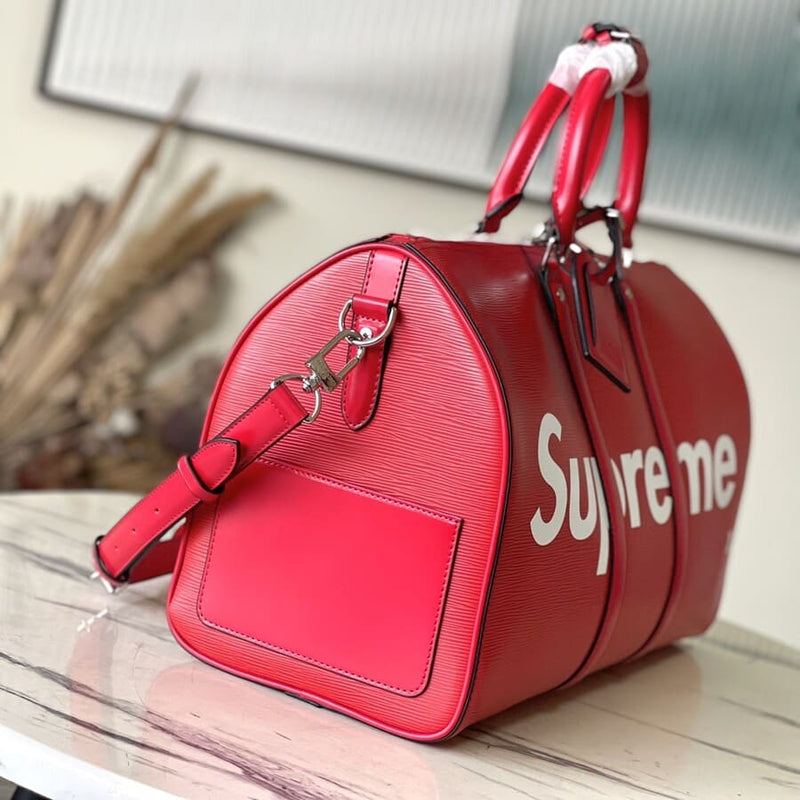 Louis Vuitton x Supreme Keepall Bandouliere Bag 