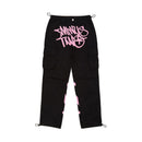 Minus Two Cargo Pants Black/Pink 