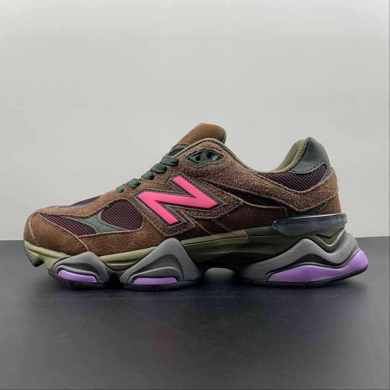 New Balance 9060 Rich Oak Burgundy