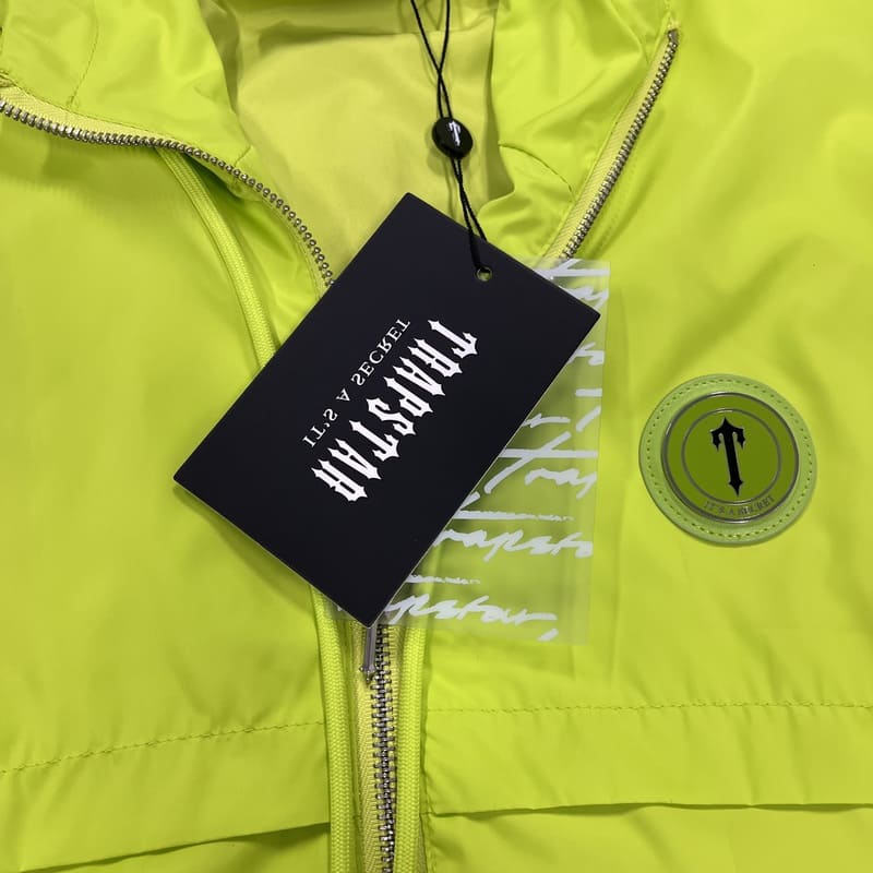 Trapstar Irongate T Lime Windbreaker 