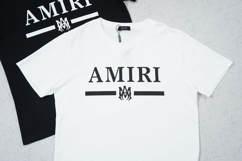 Amiri Bar Logo White T-Shirt 