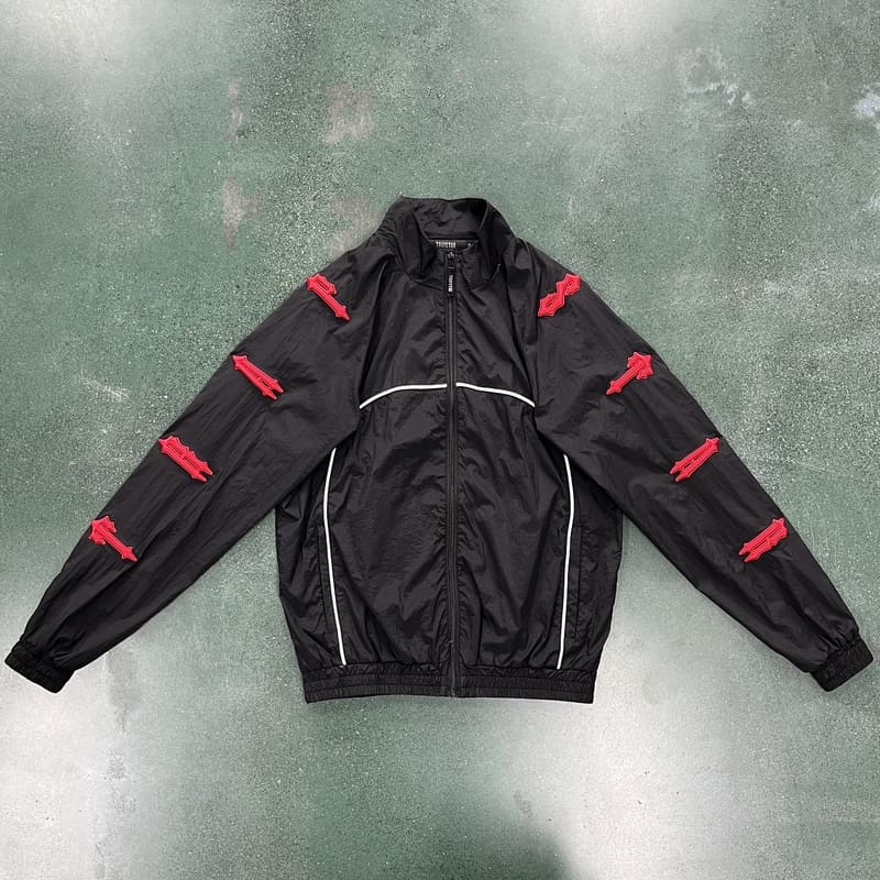 Trapstar Irongate 2.0 Shellsuit Set Red Black 