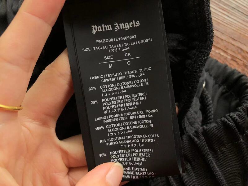 Palm Angels Track Pants Black 