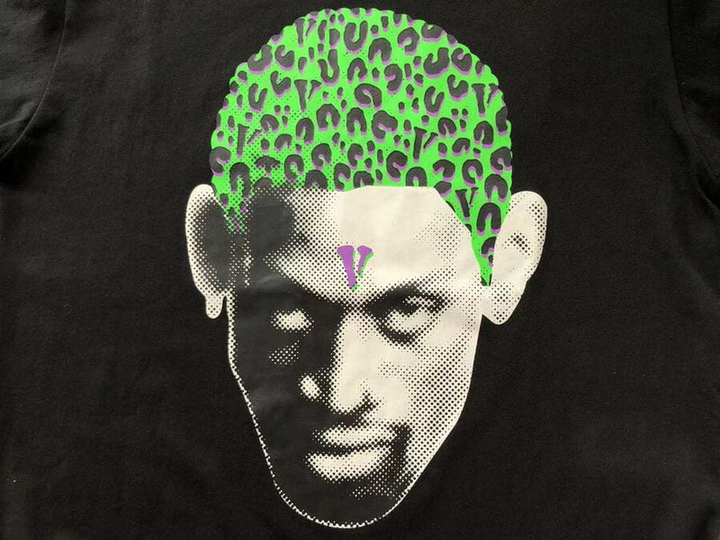 Vlone Rodman Cheetah Black T-Shirt 