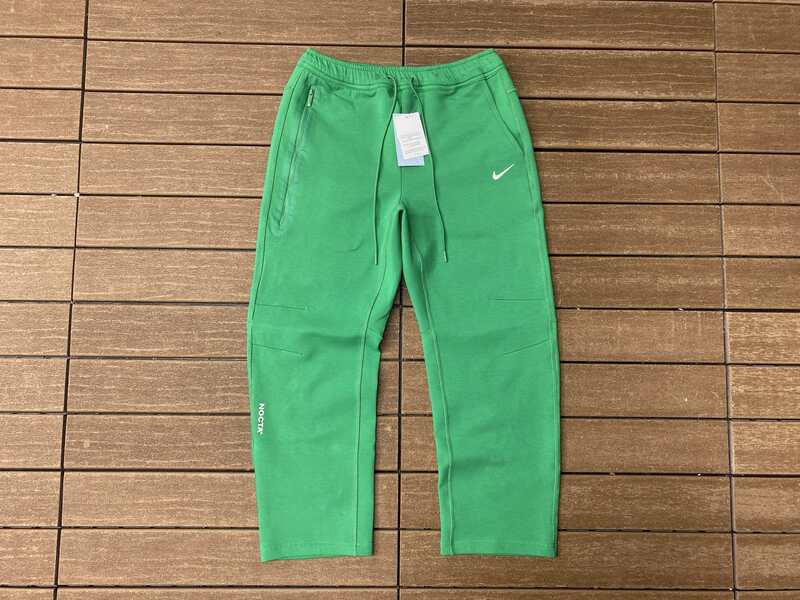 Nike x NOCTA Tech Fleece Stadium Green/Sail Pants 