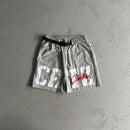 Corteiz CRTZ Nylon Shorts Grey
