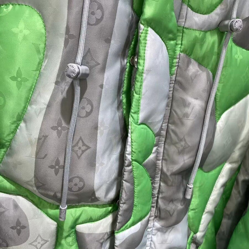 Louis Vuitton Patchwork Portrait Puffer Jacket 