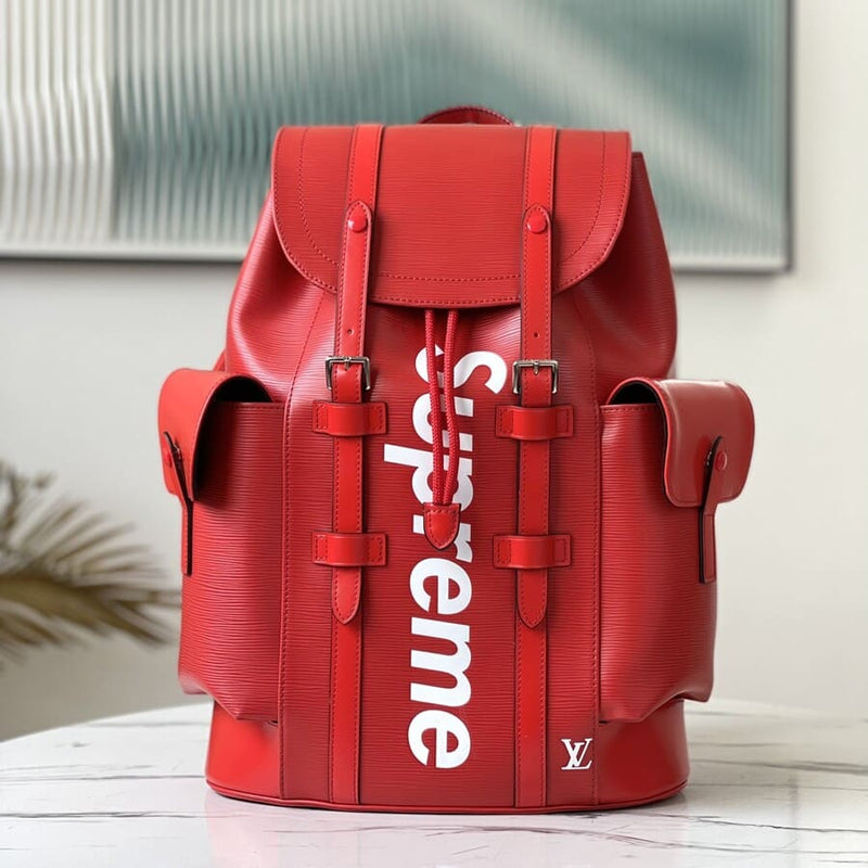 Louis Vuitton Christopher x Supreme Backpack 