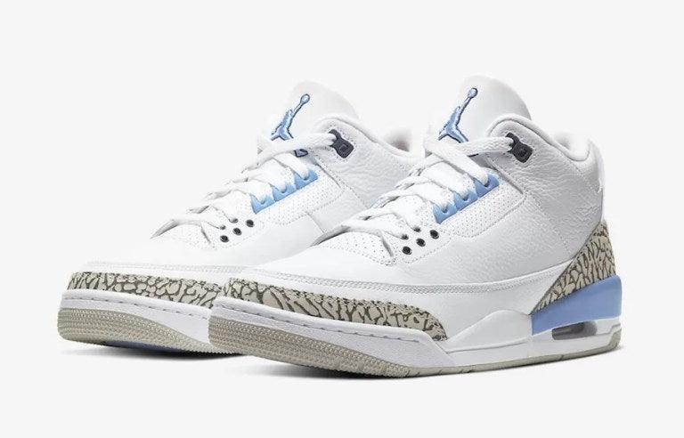 Jordan 3 “UNC” - ELEGANZ OUTLET