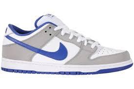 Nike Dunk Low Pro SB Matte Silver Varsity Royal - ELEGANZ OUTLET