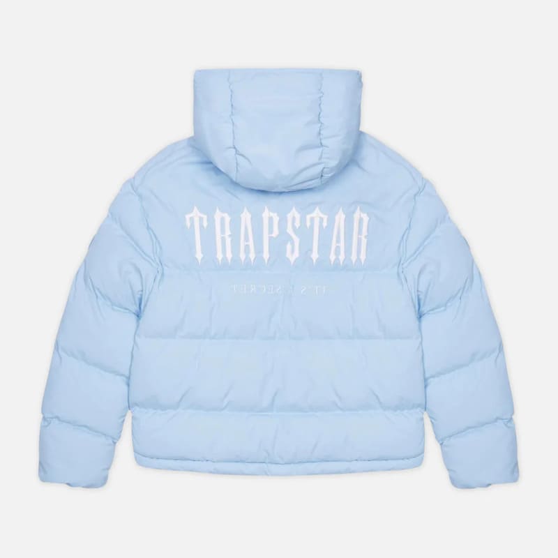 Trapstar Decoded 2.0 Ice Blue Puffer Jacket 