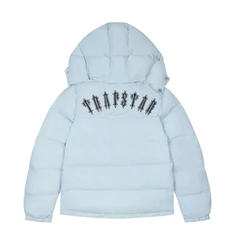 Trapstar Detachable Ice Blue Puffer Jacket 