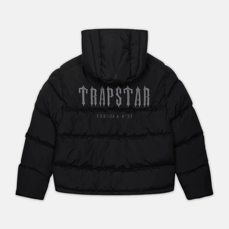 Trapstar Decoded 2.0 Black Puffer Jacket 