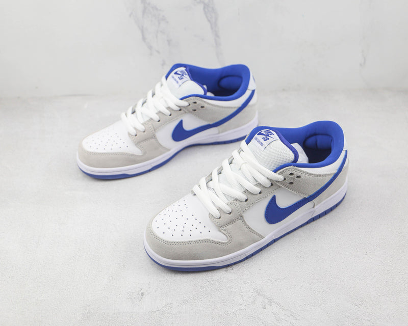 Nike Dunk Low Pro SB Matte Silver Varsity Royal - ELEGANZ OUTLET