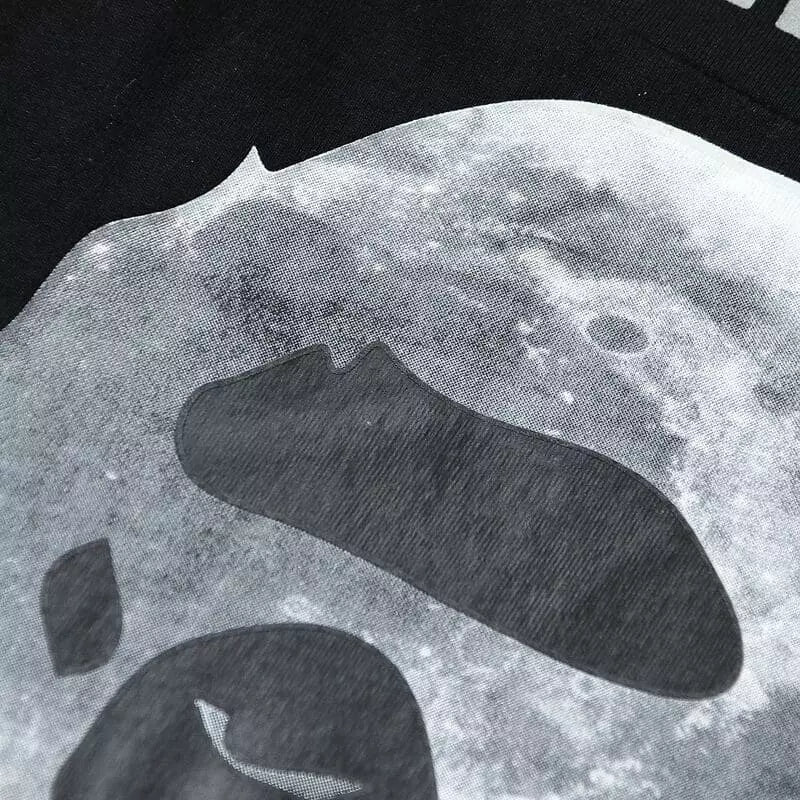 Pronta Entrega - Camiseta BAPE Ape Head Moon