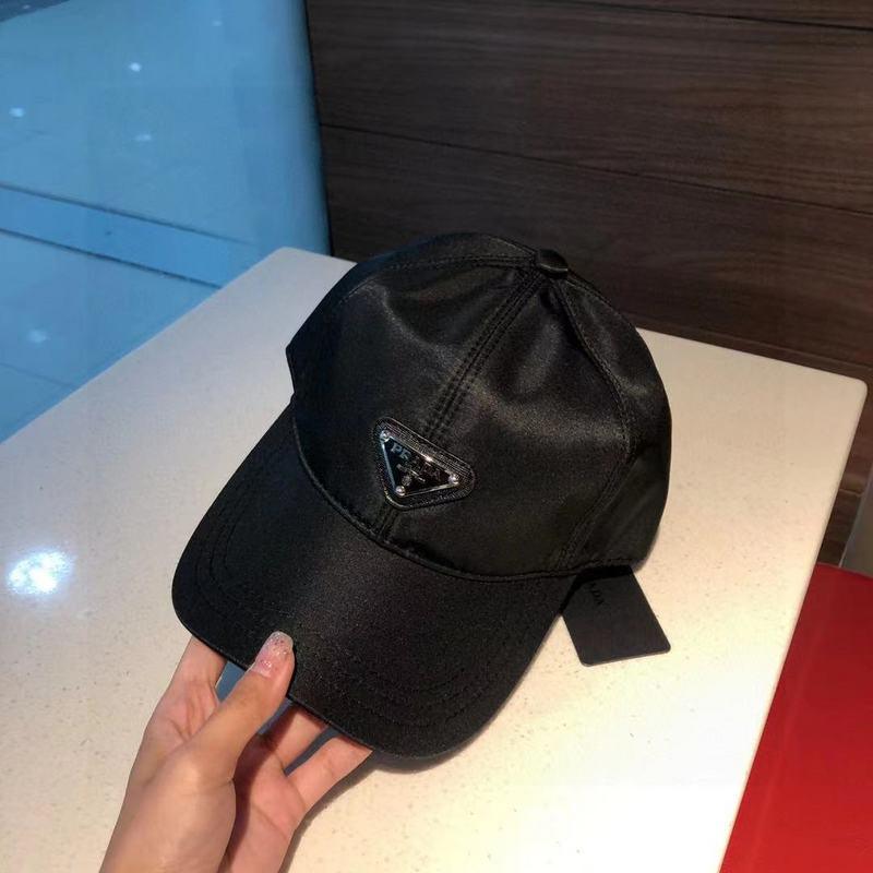 PRADA CAP WITH LOGO - 2 COLORS 