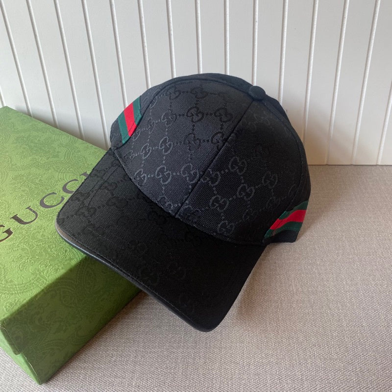 BONÉ GUCCI "Black" - ELEGANZ OUTLET