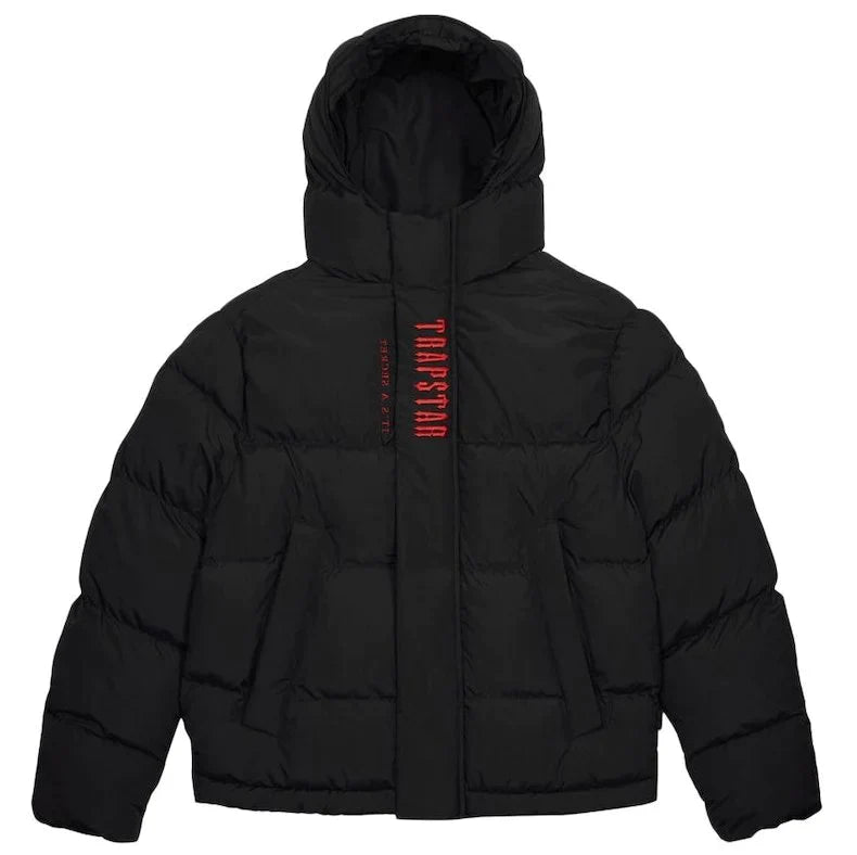 Trapstar Decoded Hooded Puffer 2.0 Infrared Edition Jacket 