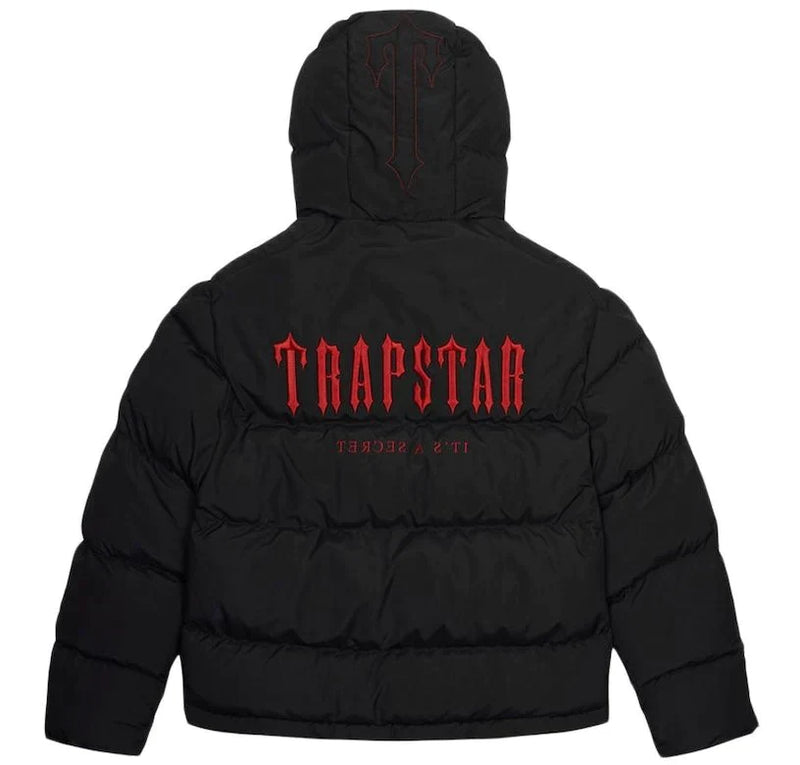 Trapstar Decoded Hooded Puffer 2.0 Infrared Edition Jacket 