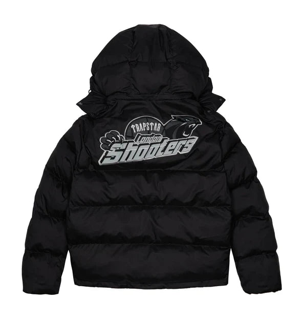 Trapstar Shooters Hooded Puffer Black/Reflective